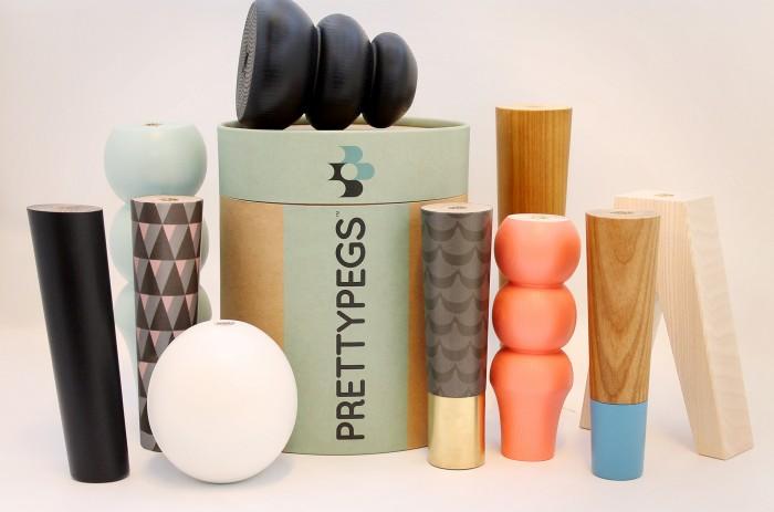 PRETTYPEGS ou quand vos meubles prennent leurs pieds… Prettypegs.mix.2
