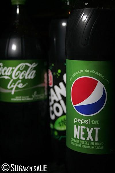 Cola à la stévia, comparatif entre trois grandes marques