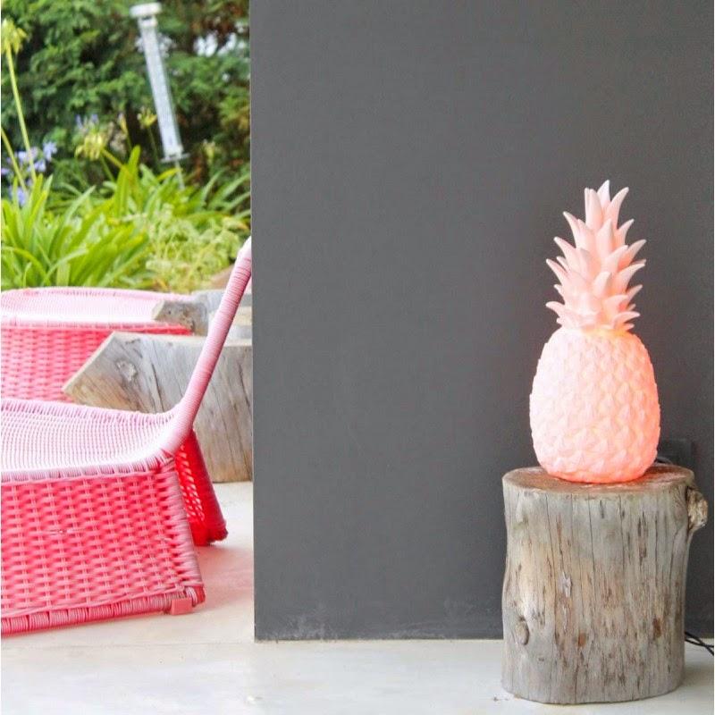 ET SI JE CRAQUAIS .. CHEZ TWICY STORE ♥ hellocoton, lampe ananas, mr wonderful, twicy store, bloomingville, scandinave, present time, pastel, décoration,