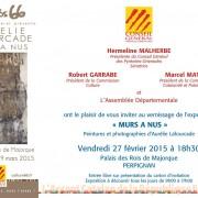 Exposition « Murs à Nus » Aurélie Lafourcade au Palais des rois de Majorque