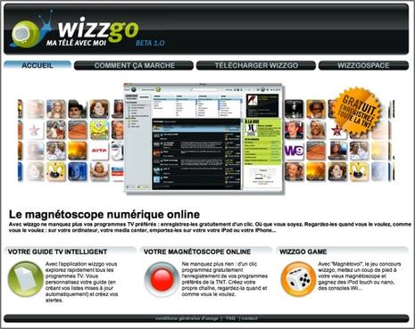 Wizzgo, ton magnétoscope sur le web