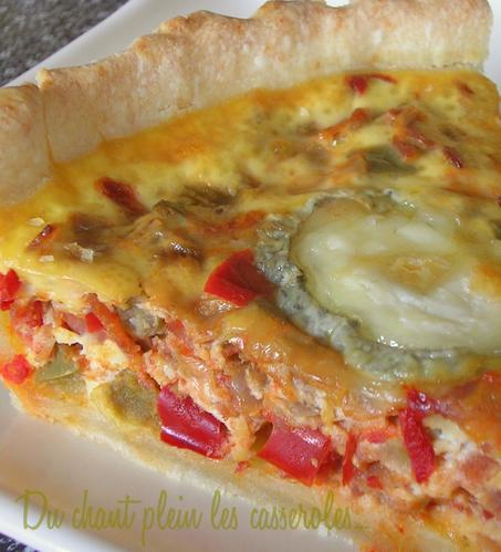 Restaurant Osaka, bonsoir. Tarte chèvre-piperade des soirs de flemme Restaurant Osaka, bonsoir. Tarte chèvre-piperade des soirs de flemme