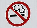 Panneau interdisant de fumer