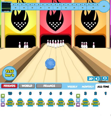 Bowling Buddies : le meilleur jeu sur Facebook
