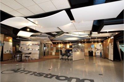 Les plafonds métalliques Armstrong : la gamme Orcal