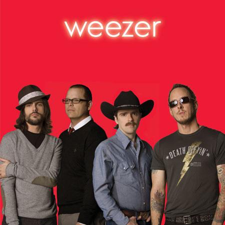 red album weezer