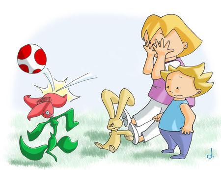 Jeux de ballon 7 : Et soudain... ballon_sur_rose