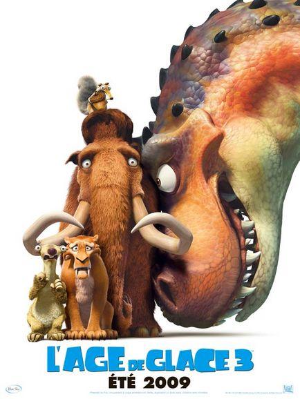 L'Age de Glace 3, le retour de Scrat & son gland Age de Glace 3 au temps des dinosaures