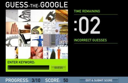 S'amuser avec Google Guess the Google - Kamel