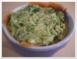 Timbales de courgettes au saumon Timbales de courgettes au saumon