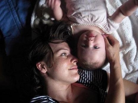 Milla Jovovich et sa fille Ever Gabo Anderson