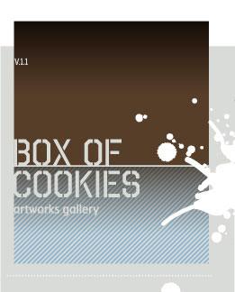 Box of cookies, artworks gallery et des sérigraphies limitées Box of cookies, artworks gallery et des sérigraphies limitées