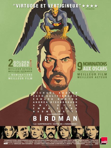 CINEMA: Birdman (2014), petit oiseau, si tu n'as pas d'ailes... / little bird, if you don't have your wings...