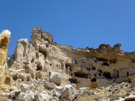 Turquie - jour 21 - Vallées de Cappadoce  - 008 - Çavuşin, la citadelle