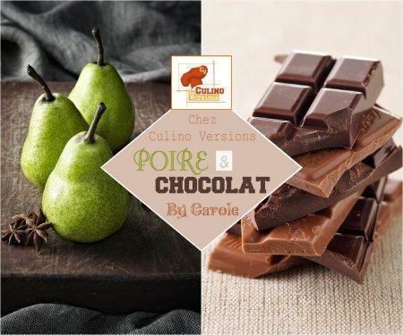 Poires - Chocolat : Culino Versions