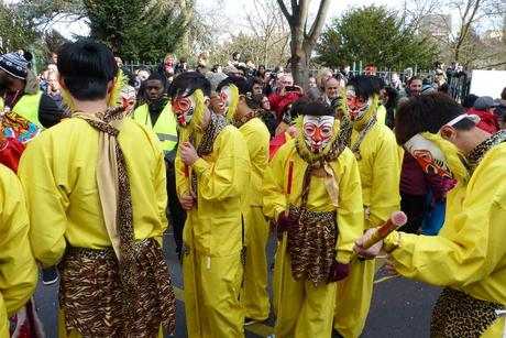 c'était dimanche  février 2015 = nouvel an chinois à Paris XIII