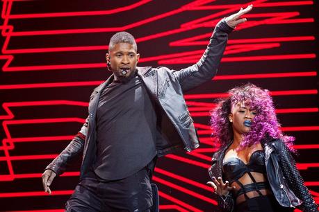 Usher en concert au Zénith de Paris le 11 mars 2015