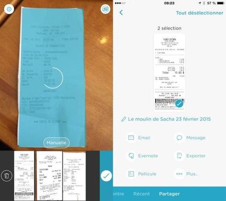 Evernote Scannable pour iPhone et iPad, retour d’expérience