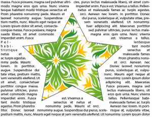 Habillage de texte avec Illustrator CS6 Habillage de texte avec Illustrator CS6