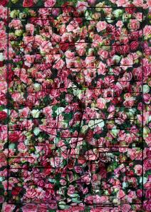 Exposition LA PETITE ROBE NOIRE, VARIATIONS AUTOUR D’UN MYTHE Liu Bolin, Hiding in the City Paris, Love, 2014 © Liu Bolin / Courtesy Liu Bolin / Galerie Paris-Beijing Collection Guerlain
