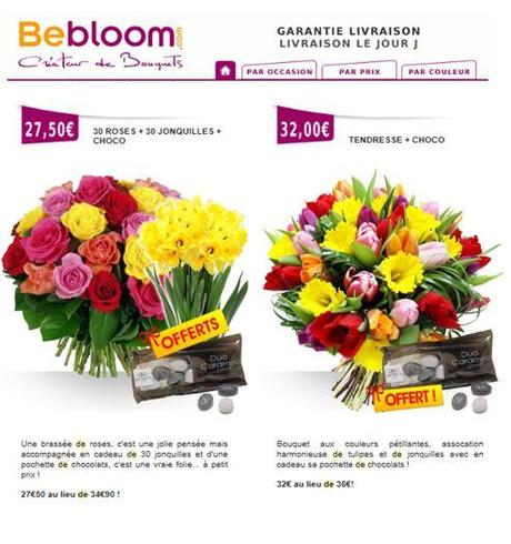 Bonne fête mémé: 3 sites de livraison de fleurs à la loupe ! BeBloom