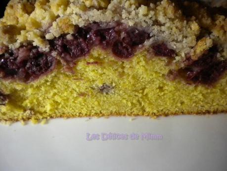Streusel cake aux cerises Streusel cake aux cerises 2