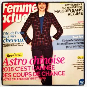 Dans Femme Actuelle L’Année de la Chèvre ! Votre horoscope chinois 2015 femme actuelle