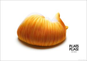 Pleats Please Issey Miyake lance sa nouvelle campagne ANIMALS-CAT_PRESS-light