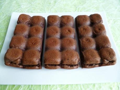 moelleux diététique hyperprotéiné chocolat praliné avec psyllium et sucralose pur (sans beurre ni jaune d'oeuf ni sucre ajoutés) P1190003
