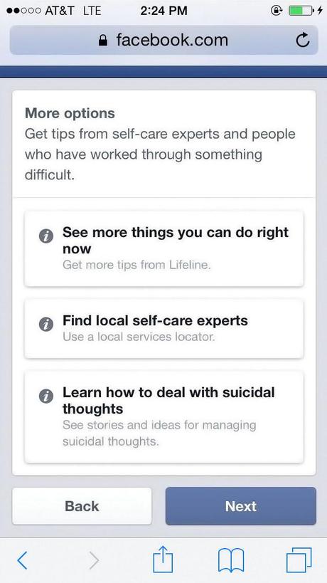 Facebook lance une fonction pour prévenir les suicides