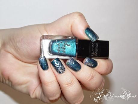 Dégradé de paillettes - Sateen Teal se rabille Dégradé de paillettes - Sateen Teal se rabille