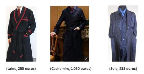Robes de chambre: pantouflard ou dandy chic ? robe de chambre