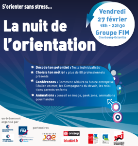 GeekZone lors de la nuit de l’orientation de Cherbourg support_fbk