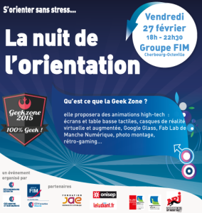 GeekZone lors de la nuit de l’orientation de Cherbourg support_fbk_2