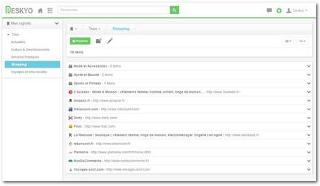 Deskyo Bookmark - Conservez et accédez à vos liens internet favoris en toute simplicité Deskyo