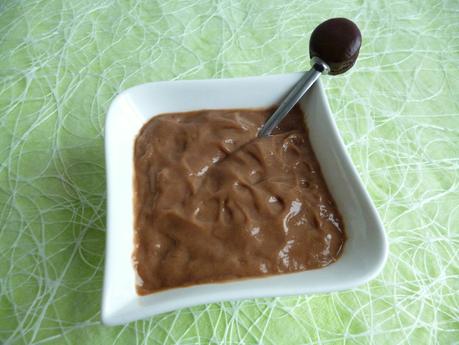 crème hyperprotéinée vanille amande chocolat (diététique, sans gluten, sans sucres ajoutés et riche en fibres) P1190848