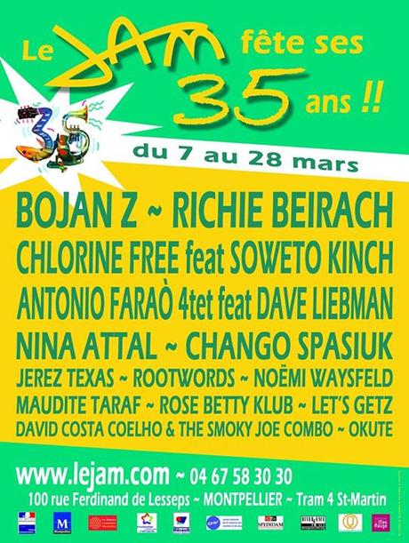 Programme du JAM – Mars 2015 Programme du JAM – Mars 2015