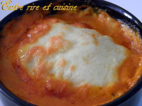 Colin cuit au four en sauce tomate à l’indienne Colin cuit au four en sauce tomate à l’indienne