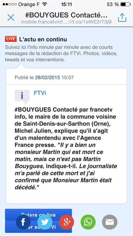 Le jour où Twitter enterra Martin Bouygues...un peu trop rapidement