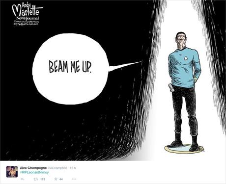 Des dessins en hommage à Leonard Nimoy LeonardNimoy-art-tribute-20
