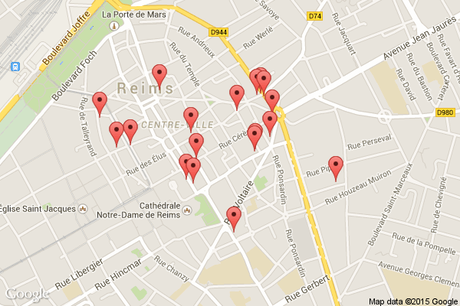 1 mars 1915. Descendant la rue Cérès, je vois flamber entièrement le café Louis XV, n° 5 de cette rue, puis, guidé par les lueurs, le deux maisons n° 33 et 35 de la rue Eugène Desteuque