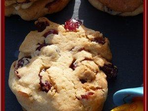 Cookies aux cranberries Cookies aux cranberries
