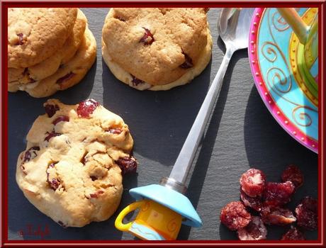 Cookies aux cranberries Cookies aux cranberries