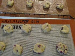 Cookies aux cranberries Cookies aux cranberries