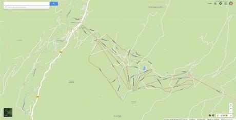Google Maps affiche maintenant les remontés mécaniques ainsi que le tracé des pistes en stations Google_maps_stations_ski_1