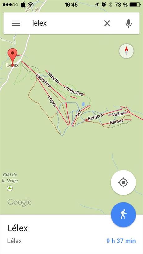 Google Maps affiche maintenant les remontés mécaniques ainsi que le tracé des pistes en stations Google_maps_stations_ski_3