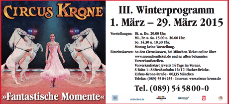 Florilège des élégances au Cirque Krone, qui présente son 3ème programme d´hiver Florilège des élégances au Cirque Krone, qui présente son 3ème programme d´hiver