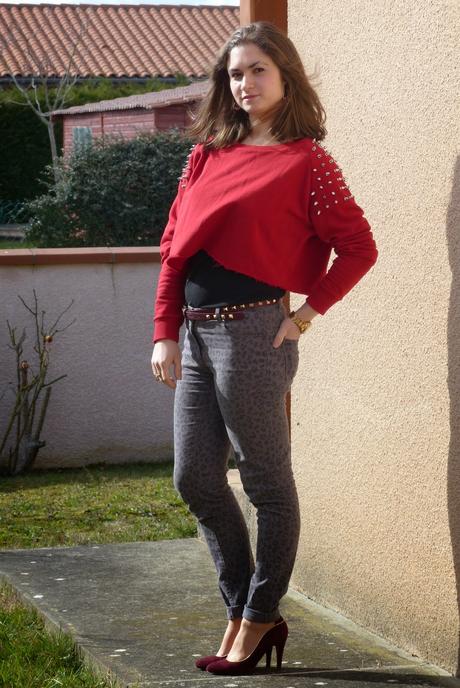 Spikes and leopard Spikes and leopard