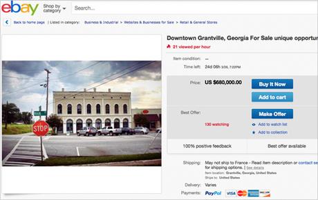 Une ville de « The Walking Dead » à vendre sur eBay Grantville-ebay-WalkingDead-ebay