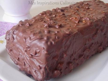 Cake Infiniment chocolat praline aux noisettes